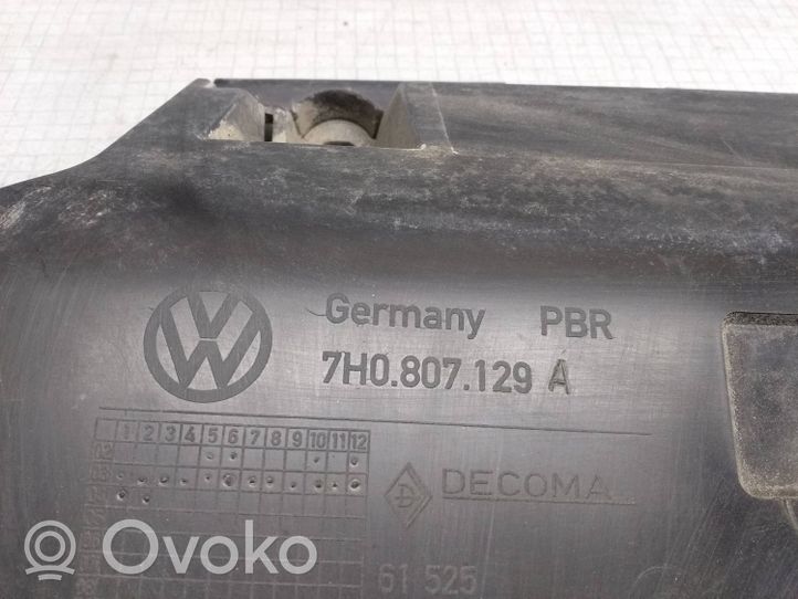 Volkswagen Transporter - Caravelle T5 Support de coin de pare-chocs 7H0807129A