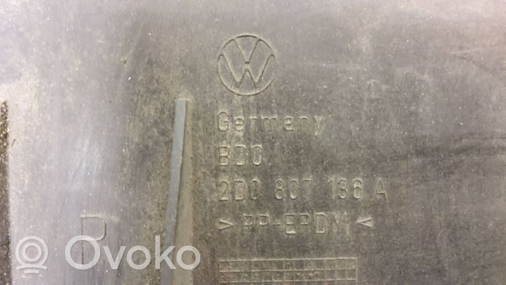 Volkswagen II LT Uchwyt / Mocowanie zderzaka przedniego 2D0807136A