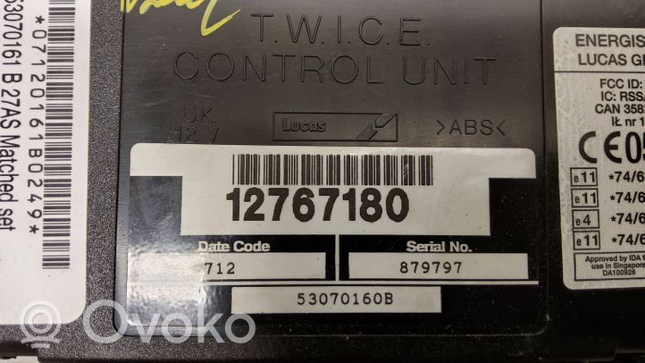 Saab 9-5 Komputer / Sterownik ECU i komplet kluczy 55563154