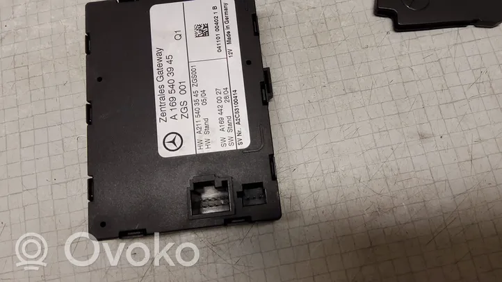 Mercedes-Benz A W169 Engine ECU kit and lock set A6401502379