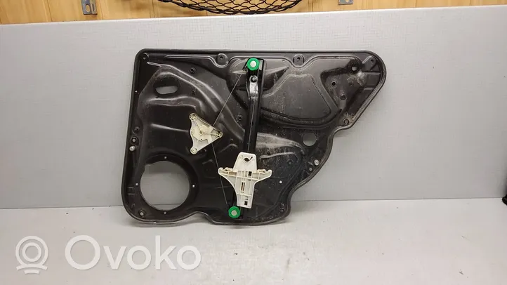 Volkswagen PASSAT B6 Mechanizm podnoszenia szyby tylnej bez silnika 3C7836755