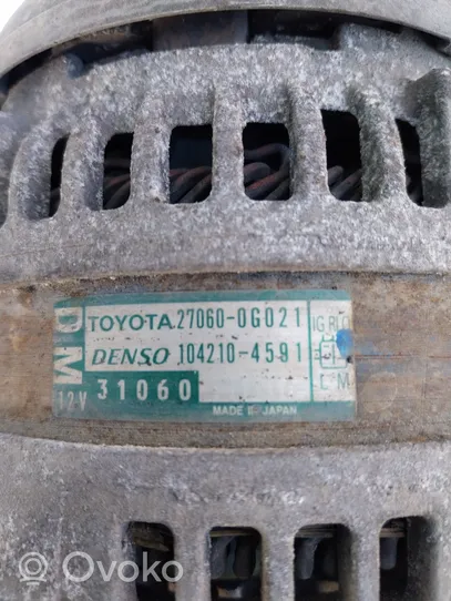 Toyota Verso Generatore/alternatore 270600G021