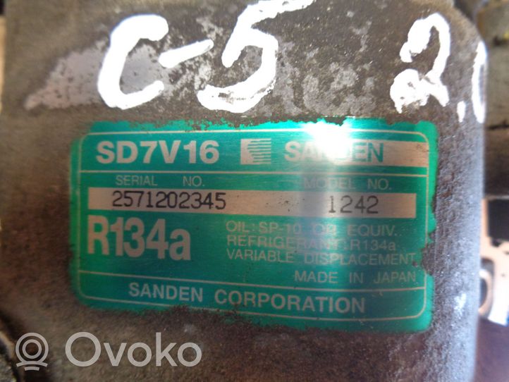 Citroen C5 Oro kondicionieriaus kompresorius (siurblys) 2571202345