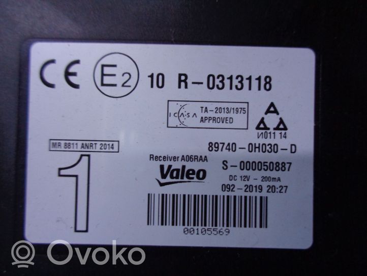Toyota Aygo AB40 Other control units/modules 897400H030D