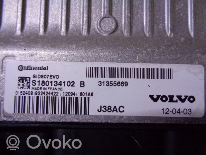 Volvo V60 Variklio valdymo blokas S180134102B