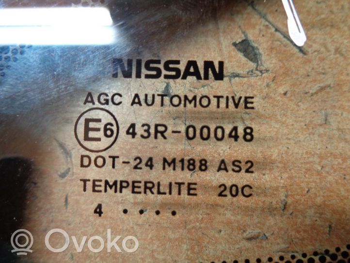 Nissan Note (E12) Etukolmioikkuna/-lasi 43R00048
