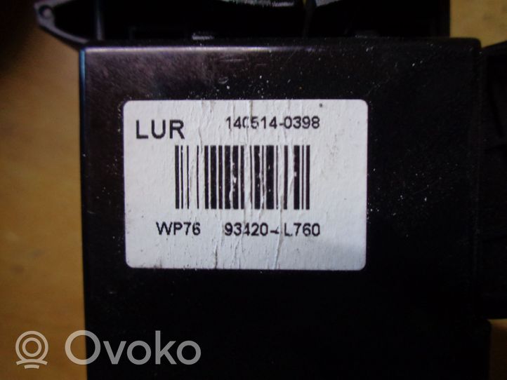 KIA Picanto Manetka / Przełącznik kierunkowskazów 934101R521