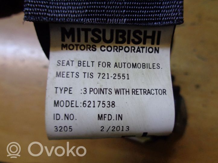 Mitsubishi Space Star Ceinture de sécurité arrière 6217538