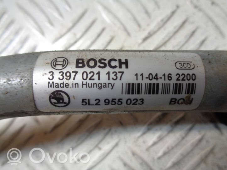 Skoda Yeti (5L) Mechanizm i silniczek wycieraczek szyby przedniej / czołowej 5L2955023