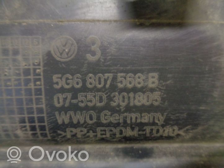 Volkswagen Golf Sportsvan Apdailinė galinio bamperio juosta 5G6807568B