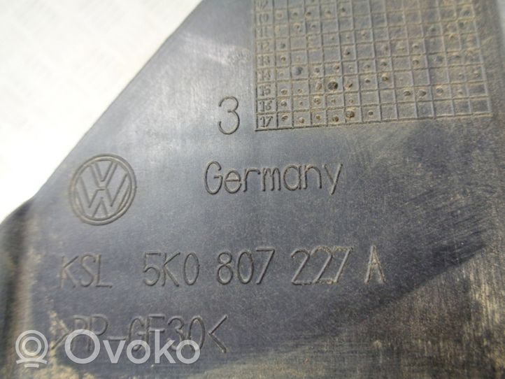 Volkswagen Golf VI Support de montage de pare-chocs avant 5K0807227A