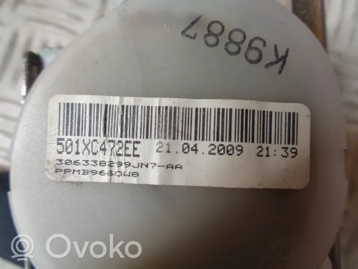 Nissan Qashqai+2 Takaistuimen turvavyö 88845EY10A