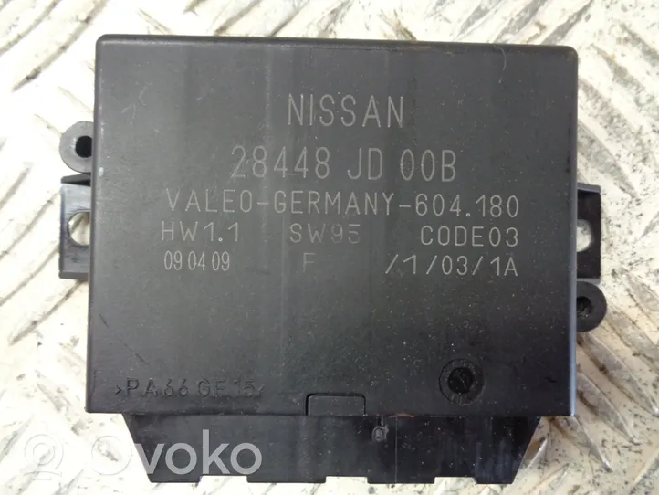 Nissan Qashqai+2 Unité de commande, module PDC aide au stationnement 28448JD00B