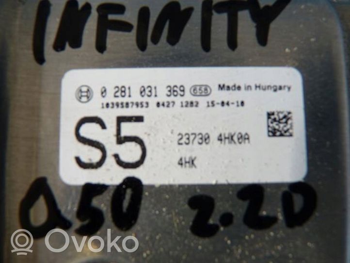 Infiniti Q50 Calculateur moteur ECU 0281031369