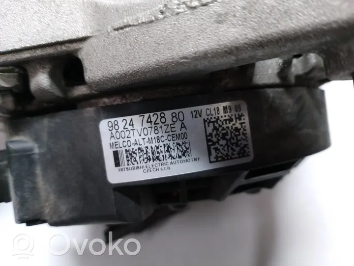 Toyota Proace Generatorius 9809200480