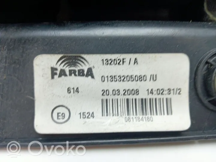 Fiat Qubo Задний фонарь в кузове 01353205080