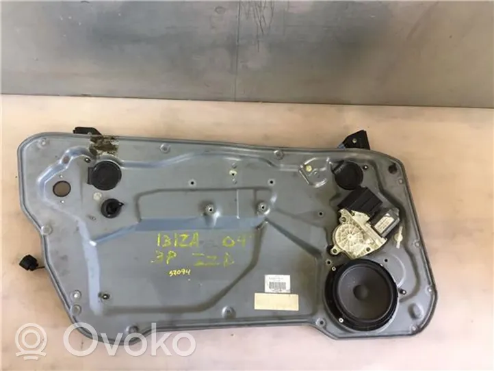 Seat Ibiza III (6L) Etuoven ikkunan nostin moottorilla 6L3837756Q