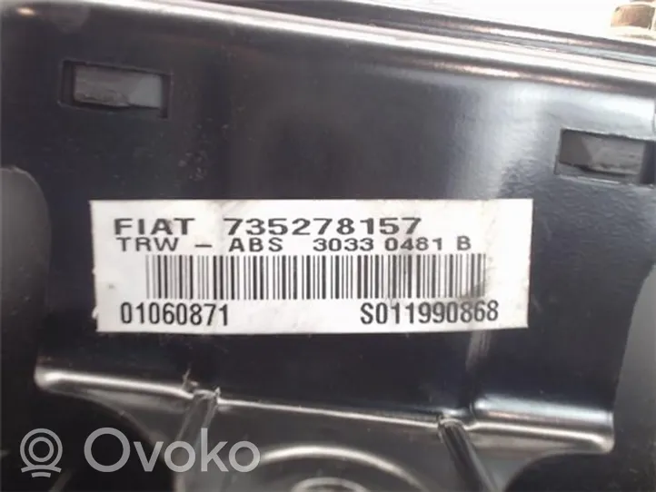 Fiat Punto (188) Coperchio dell’airbag del volante 735278157