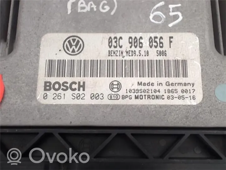 Volkswagen Touran I Altre centraline/moduli (03C906056F)