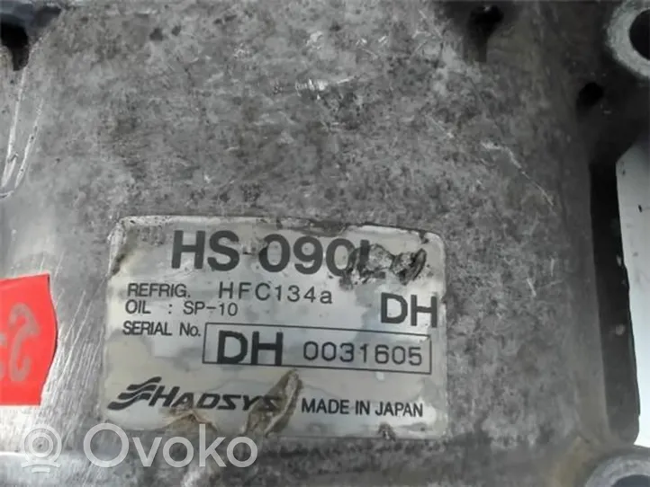 Honda HR-V Compressore aria condizionata (A/C) (pompa) DA0031605