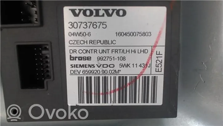 Volvo S40 Priekinio el. lango pakėlimo mechanizmo komplektas 30710149