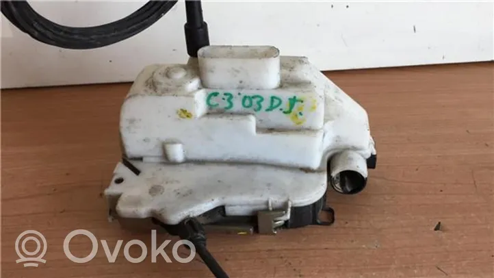 Citroen C3 Moteur de verrouillage porte avant 