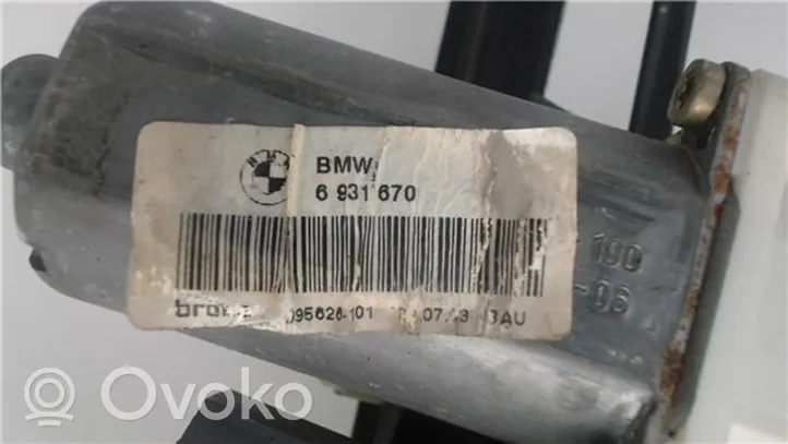 BMW 3 E46 Elektriskais loga pacelšanas mehānisms bez motoriņa 6931670