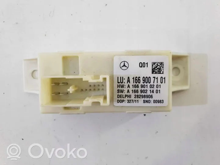 Mercedes-Benz C W204 Ksenona vadības bloks A1669007101