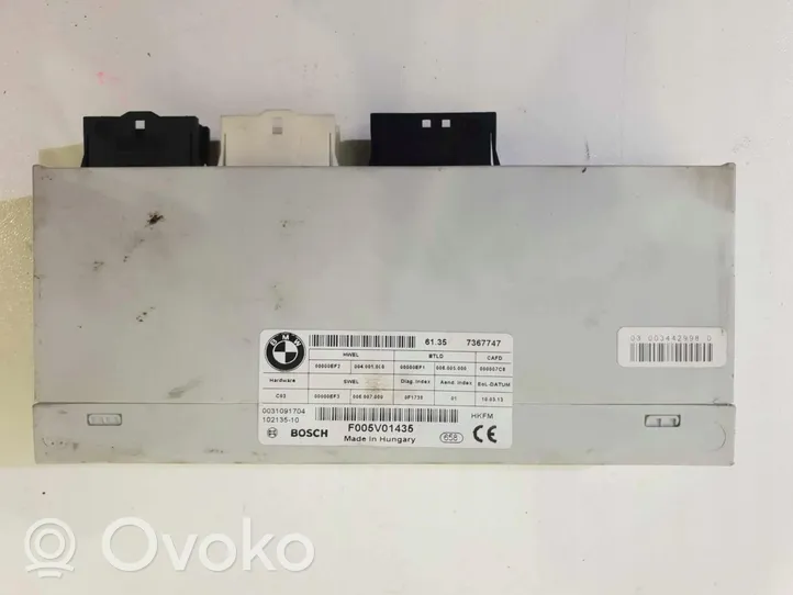 BMW 3 F30 F35 F31 Sterownik / Moduł elektrycznej klapy tylnej / bagażnika 7412610