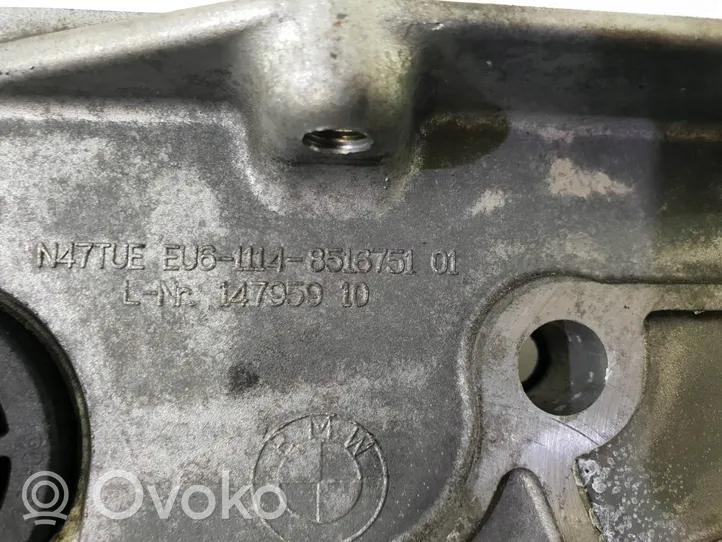 BMW 1 F20 F21 Osłona paska / łańcucha rozrządu 8516751