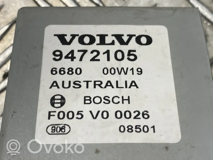Volvo S80 Hälytyksen ohjainlaite/moduuli 9472105
