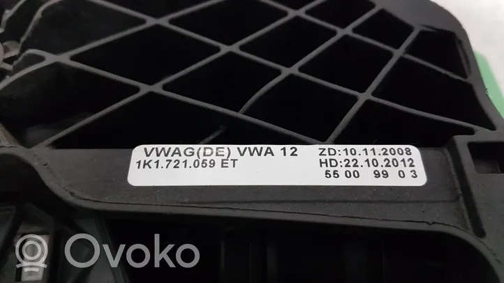 Volkswagen Scirocco Pedał sprzęgła 1K1721059