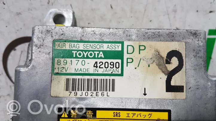 Toyota RAV 4 (XA20) Turvatyynyn ohjainlaite/moduuli 8917042090