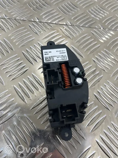 Audi Q5 SQ5 Heater blower motor/fan resistor 8T0820521F