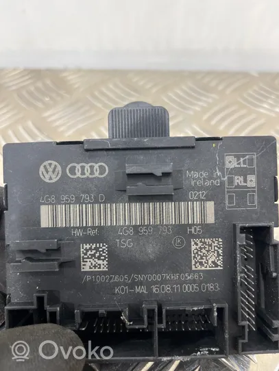 Audi A6 C7 Oven ohjainlaite/moduuli 4G8959793D