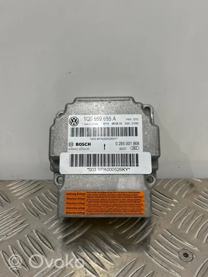 Volkswagen Eos Sterownik / Moduł Airbag 1Q0959655A