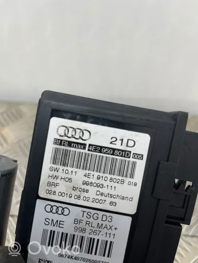 Audi A8 S8 D3 4E Motorino alzacristalli della portiera anteriore 4E2959801D