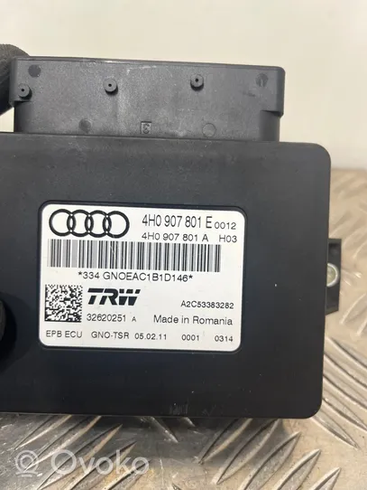 Audi A6 C7 Hand brake control module 4H0907801E