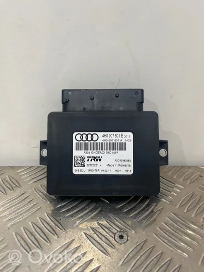 Audi A6 C7 Hand brake control module 4H0907801E