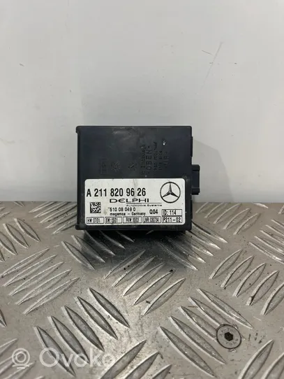 Mercedes-Benz E W212 Centralina/modulo allarme A2118209626