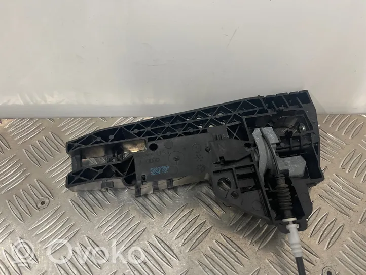 Audi Q5 SQ5 Support extérieur, poignée de porte arrière 8T0837886B