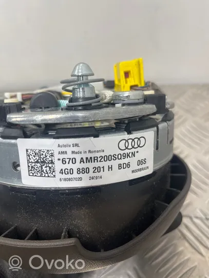 Audi A6 S6 C7 4G Ohjauspyörän turvatyyny 4G0880201H