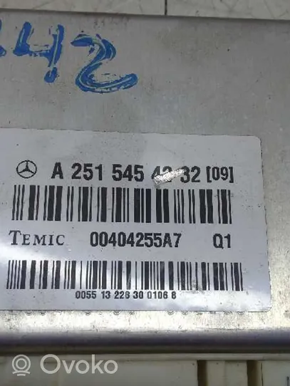 Mercedes-Benz GL X164 Altre centraline/moduli A2515454232