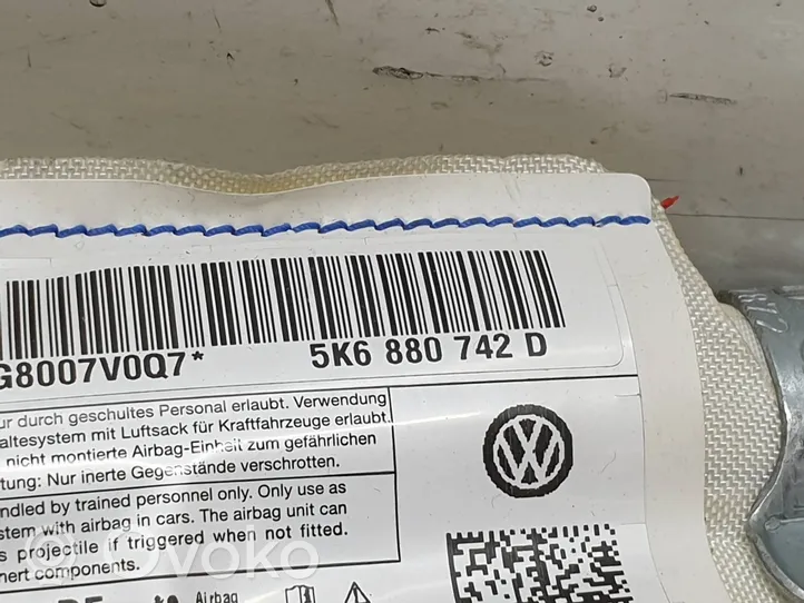 Volkswagen Polo V 6R Airbag de toit 5K6880742D