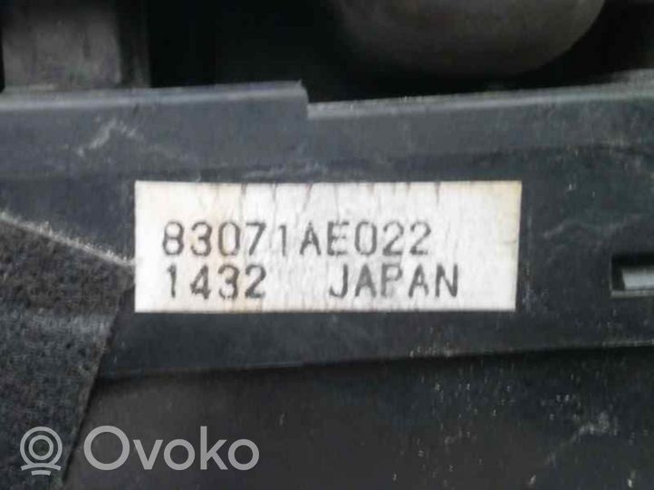 Subaru Outback (BT) Interruttore di controllo dell’alzacristalli elettrico 83071AE022
