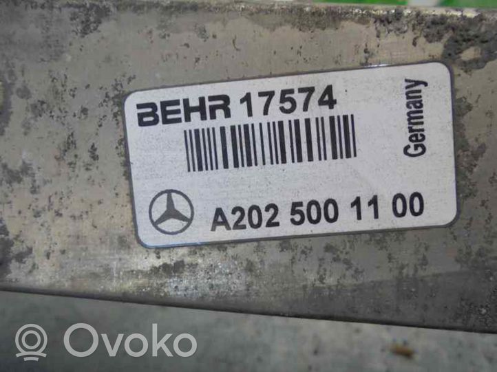 Mercedes-Benz CLK A208 C208 Chłodnica powietrza doładowującego / Intercooler 2025001100