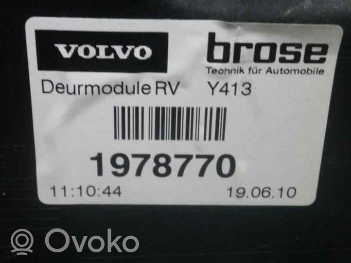 Volvo XC60 Alzacristalli elettrico della portiera anteriore 30753328