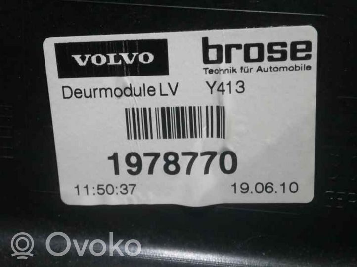 Volvo XC60 Alzacristalli della portiera anteriore con motorino 30753327