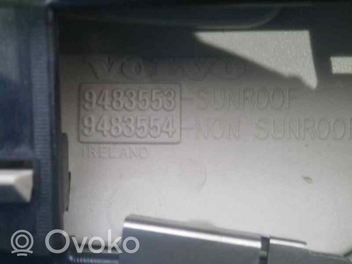 Volvo XC70 Garniture de console d'éclairage de ciel de toit 9483553