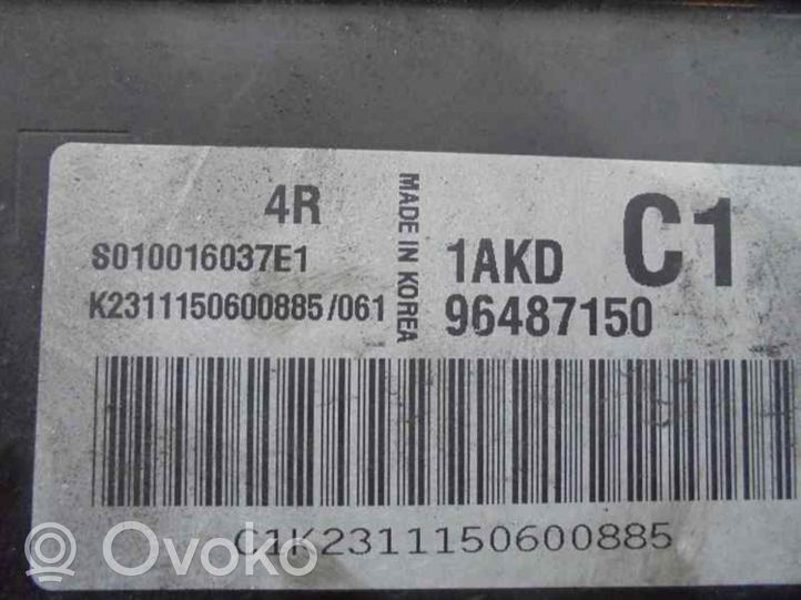 Chevrolet Tacuma Calculateur moteur ECU 96487150